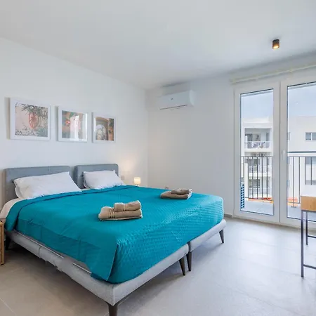 דירה Smart Swieqi With Terrace Or Balcony By Quicktrips Is-Swieqi